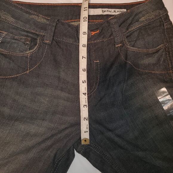 Dkny size 6 womens soho jeans slightly distressed - Picture 8 of 13